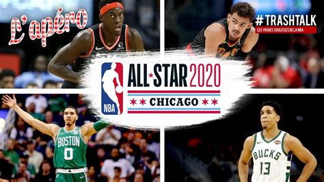 Nba All Star Game 2020 Qui Seront Les Nouveaux à Lest Youtube