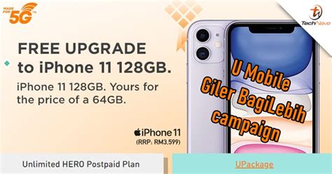 U Mobile is offering a free iPhone 11 (128GB) upgrade and COVID-19 ...