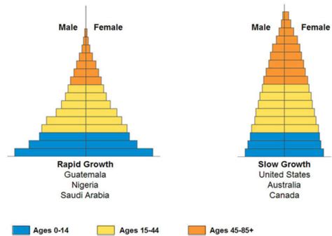 Country Age Structure Diagram Structure Age Population Diagr