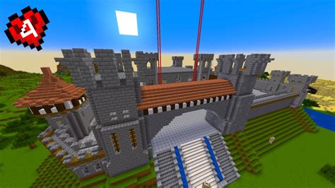 J Ai Construit Un Chateau Fort En Hardcore Sur Minecraft Minecraft