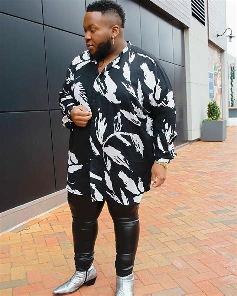 Plus Size Fashion Moda Para Homens Gordinhos Moda Para Homens Moda