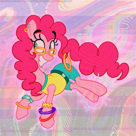 Retro Pinkie Sticker By Littmosa On Deviantart
