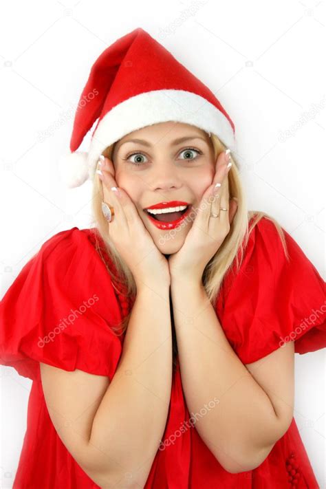 Girl Santa Klaus Stock Photo By Snejka