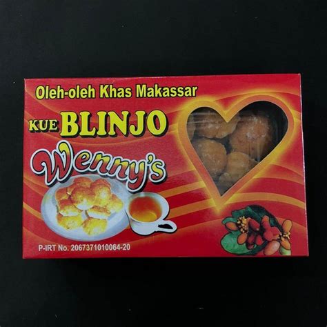 Jual Kue Blinjo Wenny S Oleh Oleh Khas Makassar Shopee Indonesia