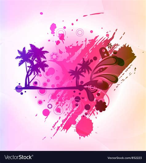 Abstract Colorful Summer Background Royalty Free Vector