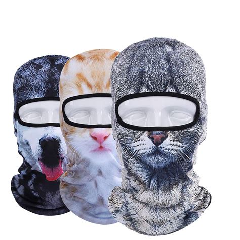 3d Animal Outdoor Cycling Motorcycle Masks Hood Hat Ski Balaclava Face