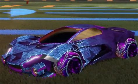 Rocket League Purple Werewolf Design With Trigon Purple Ved Ava II