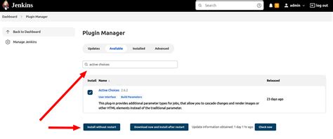 How To Use The Active Choice Plugin For Parameterized Builds In Jenkin