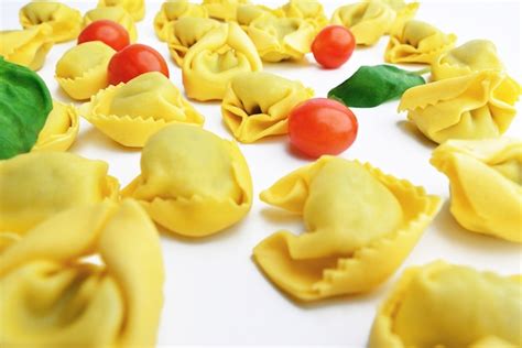 Pasta Tortellini Tradicional Italiana Estilo De Comida Italiana