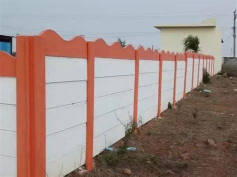 RCC Readymade Compound Wall At 75 Sq Ft RCC Compound Wall In