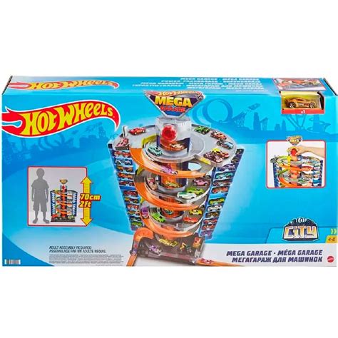 Pista Hot Wheels City Mega Garagem Dor Mi Brinquedos