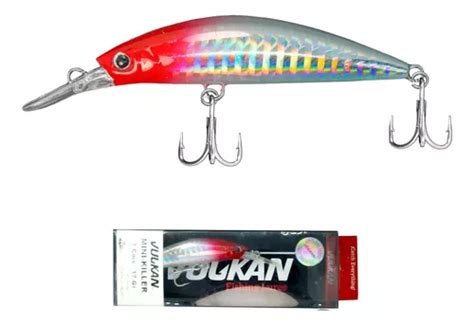 Señuelo Minnow Vulkan Minikiller Reforzado Pesca Pargos MercadoLibre