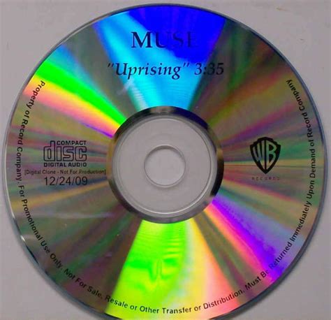 Muse - Uprising (2009, CDr) | Discogs