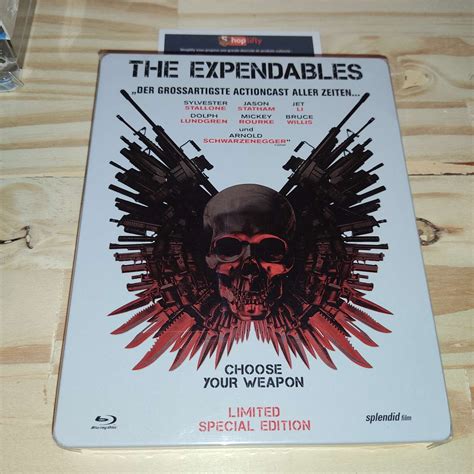 The Expendables Steelbook Blu ray TRÈS BON ÉTAT