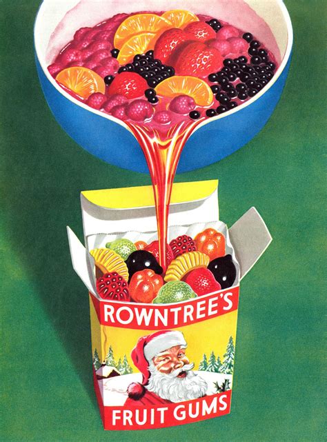 Rowntrees Ad In Illustrated Magazine 1954 Vintage Candy Rowntrees