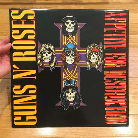 Popsike Guns And Roses Appetite For Destruction Original 1987