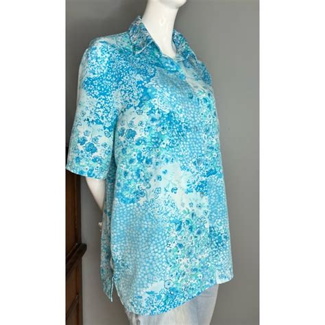 Bonworth Tops Vintage Bon Worth Floral Button Up Poshmark