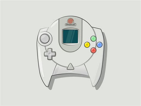 Dreamcast Controller by Genewal Design on Dribbble