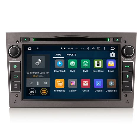 Grey Vauxhall Astra H Mk Vxr Android Head Unit Dab Radio Stereo