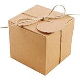 Anyasen St Ck Geschenkbox Kraftpapier Kraftpapier Geschenkbox