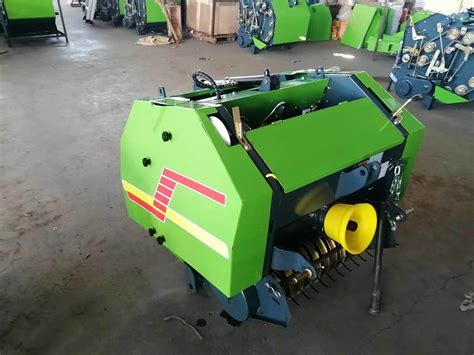 Newest Model Small Round Hay Baler Mini Silage Baler And Wrapper