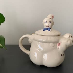 Vintage Shawnee Tom The Piper S Son Teapot Etsy