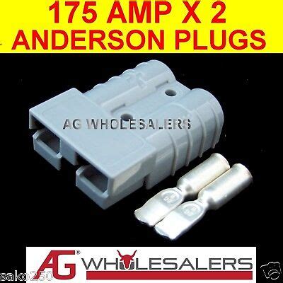 X Anderson Style Plug Connectors V V Dc A Ebay