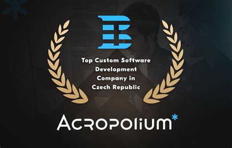 Acropolium Is A Top Custom Software Development Company In Czech