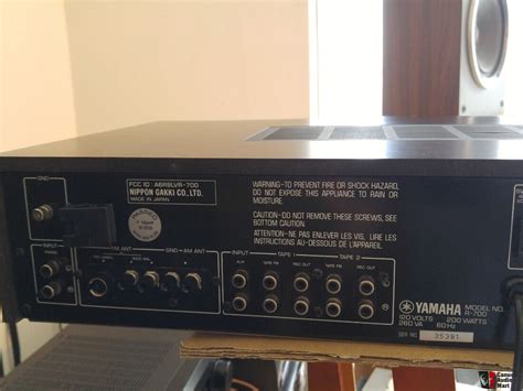 Rare And Vintage Yamaha Natural Sound Stereo Receiver R 700 Made In