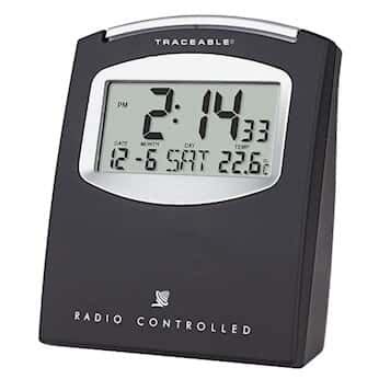 Digi-Sense Traceable® Radio-Controlled Atomic Clock with Calibration ...