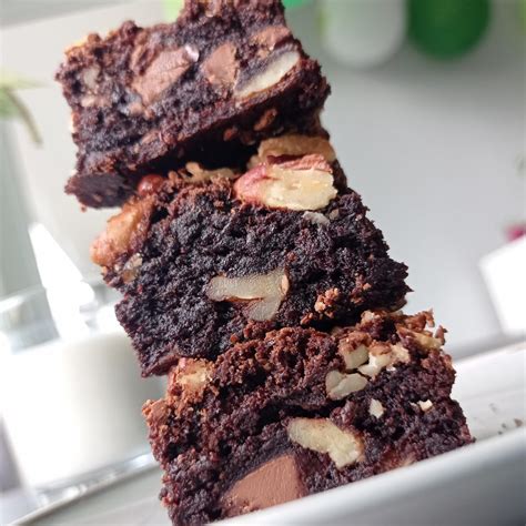 La Mejor Receta De Brownie Americano Con Nueces Receta Americana