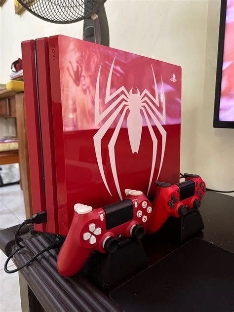 Playstation Pro Tb Limited Edition Console Marvel S Spider Man