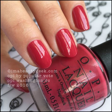 Opi Washington Dc 2016 Swatches Review And Comparisons Beautygeeks