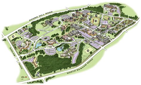 Fairfield University Campus Map