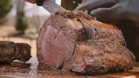 Smoked Prime Rib On The Masterbuilt Thermotemp Xl Smoker Youtube