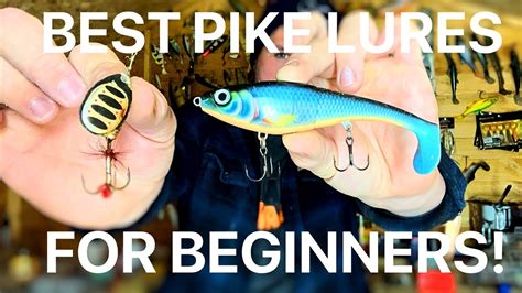 The Best Pike Lures For Beginners Pike Fishing Tips Techniques Youtube