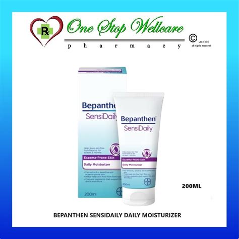 Bepanthen Sensidaily Daily Moisturizer Ml Sensiwash Daily Gentle