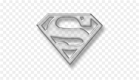 Black Silver Superman Logo Logodix