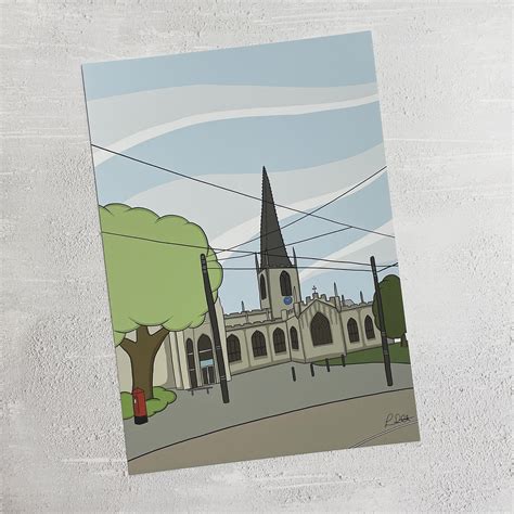 Sheffield Cathedral Print – Lisa Swift