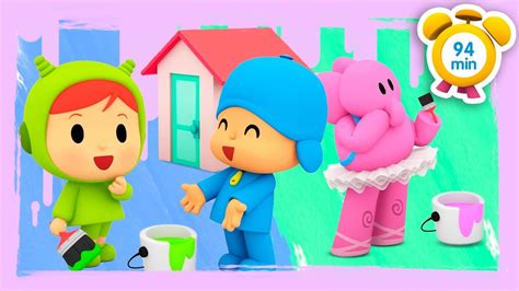 POCOYO In ENGLISH House Painters 94 Min Full Episodes VIDEOS