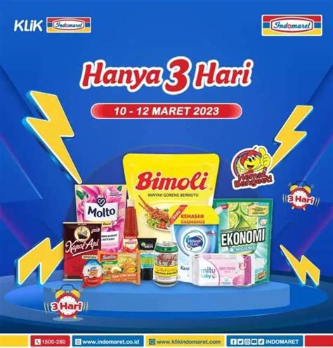 Katalog Promo Jsm Indomaret Hanya Hari Periode Maret