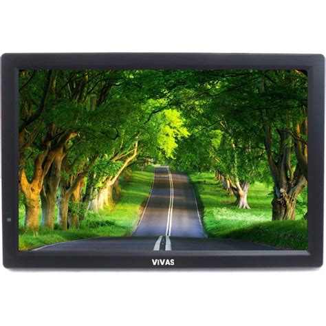 16" портативен телевизор Vivas TV16, 16 инча, 12/220V, Цифров тунер DVB ...
