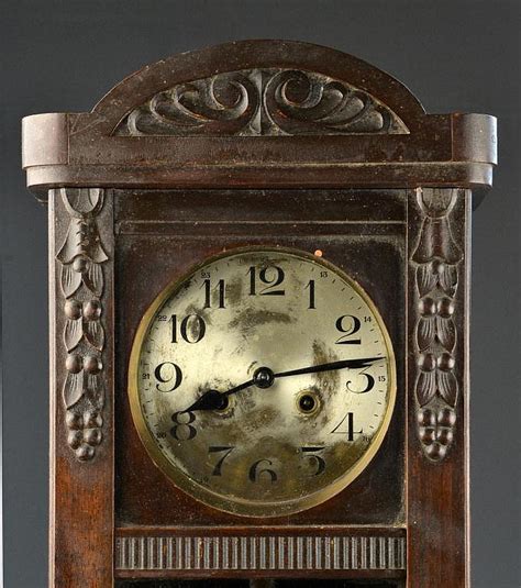 Sold Price Antique German Pendulum Wall Clock December 6 0112 1000