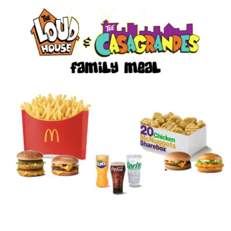 Uriel140798, here is my McDonald's meal I made to promote The Loud ...