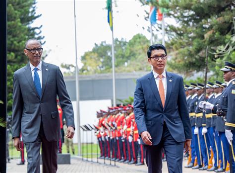 Photos President Kagame Welcomes President Rajoelina Kt Press