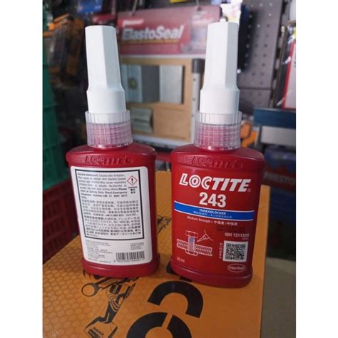 Jual Loctite Threadlocker Henkel Lem Baut Ml Shopee Indonesia