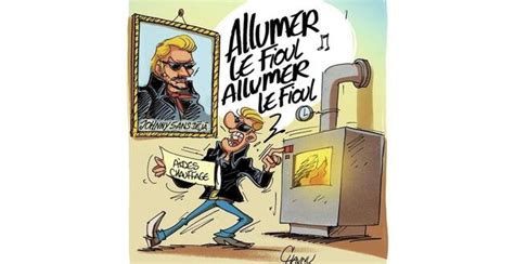 Le Dessin De Chaunu Les Cinq Ans De La Mort De Johnny Hallyday