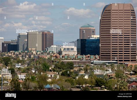 Phoenix Arizona Downtown Stock Photo Alamy
