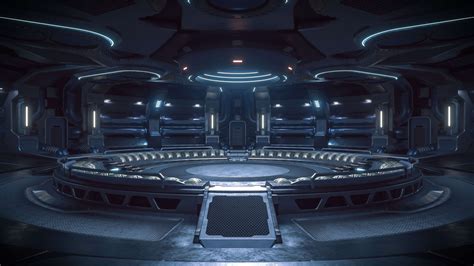 Sci Fi Hangar Rework Scene D Model By Qwestgamp