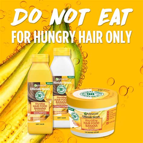 Garnier Ultimate Blends Hair Food Banana 3 In 1 Dry Hair Mask Treatment